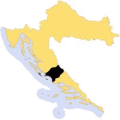 Chorwacja Region Środkowa Dalmacja Szibenik