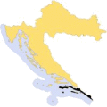 Chorwacja Region Dubrovnik