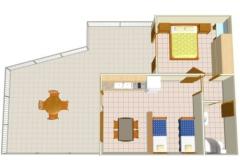 Apartamenty BIKIN Apartament 1 – AP1Hvar2+2 foto 5