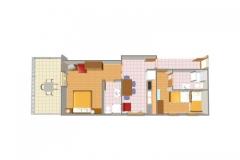 Apartamenty Joni Apartament 2 – app4+1 foto 4