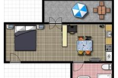 Villa Avantgarde Apartament 2 – Studio apt foto 5