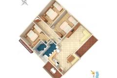 Apartamenty with sea view Cihorich Apartament 1 foto 1