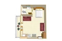 Apartamenty and rooms Gojak Milenka Apartament 5 – APSTUDIO 6 foto 4