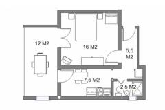 Apartamenty Omis Duce Apartament 1 – Ap.2-3-6 foto 2
