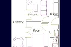 Apartamenty Zečić Apartament 2: (2+2) – AP1 foto 5