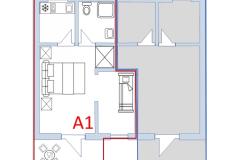 MALA LAGUNA Apartament 1 – A1 foto 1