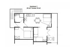 Apartamenty Mira Apartament 1 – Apartman 1 foto 1