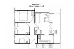 Apartamenty Mira Apartament 2 – Apartman 2 foto 1