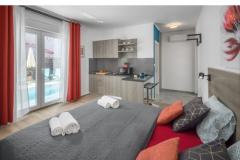 4 Studio APP z basenem - Vila Vala Apartament 1 – Studio 3 foto 2