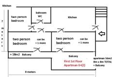 Apartamenty  žaborić Jasenovo , apart Apartament 4 – 6+2 foto 1