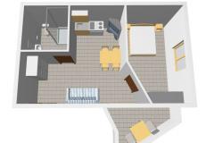 Apartamenty Gogi Apartament 3 – A3 foto 2