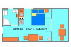 Apartamenty Mihael Apartament 2 – A 6 -2.kat foto 2