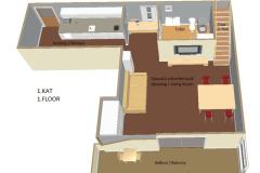 Apartamenty Kamena Apartament 4 – Duplex App foto 1