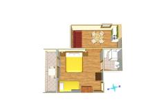 Vila Milenka, Apartamenty Drago Apartament 4 – A3+1 foto 3