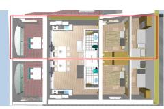 Apartamenty Babić A4 Apartament 1 – Apartman 1 foto 1