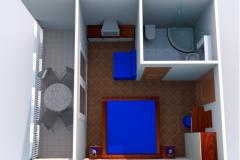 Apartamenty Nike Pokoj 4 – 104/204 foto 5