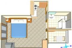 Apartament Dom  Klaričić Apartament 2 – Studio foto 1