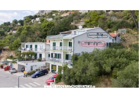 Apartamenty Maraska i Anamaria Brela Chorwacja