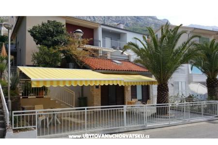 Dom Pokoje Pokój Villa Sodan Brela Chorwacja