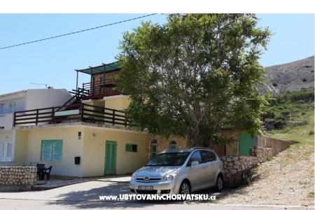 Apartamenty Cajner Pag wyspa Pag Chorwacja