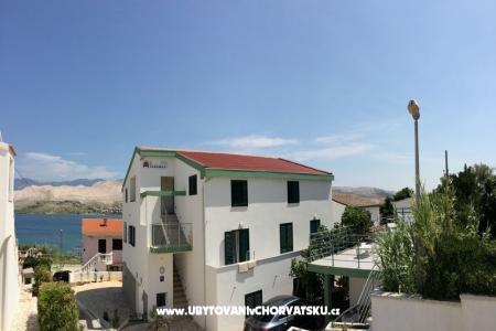 Vila Lunamar wyspa Pag Chorwacja