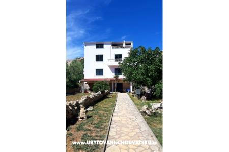 Vila Miluna wyspa Pag Chorwacja