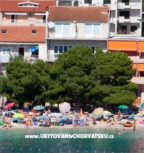 Apartamenty PLAŽA Tucepi Chorwacja