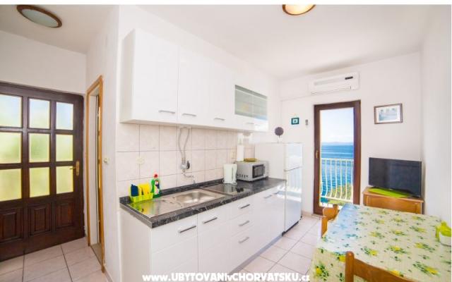 Apartamenty with sea view - nocleg Baska Voda Chorwacja