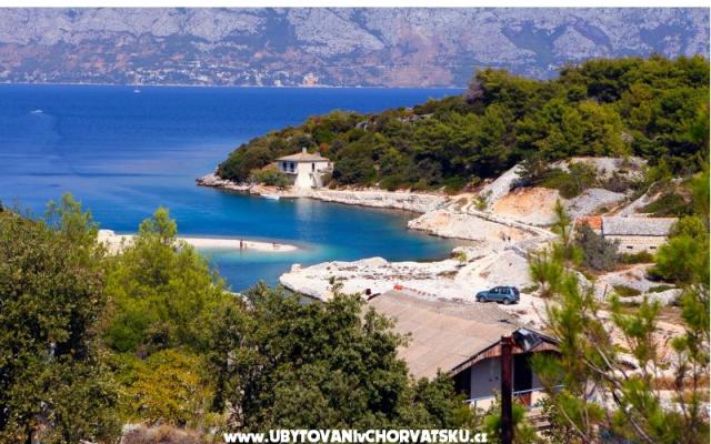 Dom wakacyjny Doda uvala Tičja Luka - nocleg eiland Brac Chorwacja