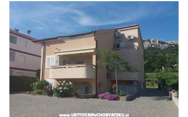 Baška Apartamenty Dorić - nocleg eiland Krk Chorwacja