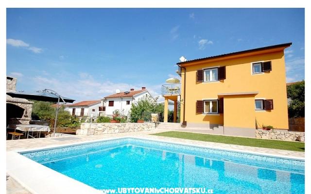 Dom Sertic - nocleg eiland Krk Chorwacja