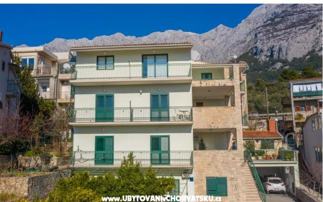 Apartamenty Villa Bešker - nocleg Makarska Chorwacja