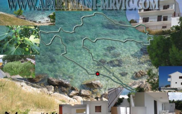 Apartamenty Mrvic Marušići - nocleg Omis Chorwacja