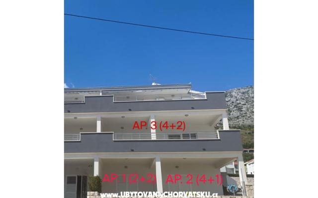 Apartamenty Pero Mimica - nocleg Omis Chorwacja