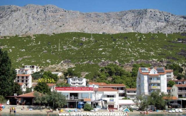 Apartamenty Mirna - nocleg Omis Chorwacja