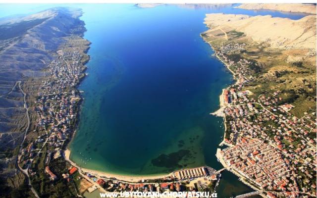 Apartamenty Anka Pag - nocleg eiland Pag Chorwacja