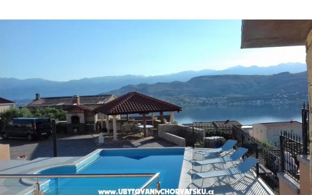 Apartamenty Ita s bazenom - nocleg eiland Pag Chorwacja