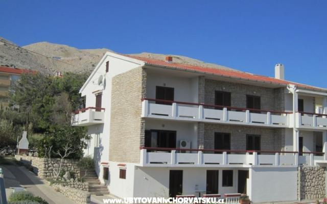 Apartamenty Mediteran Pag - nocleg eiland Pag Chorwacja