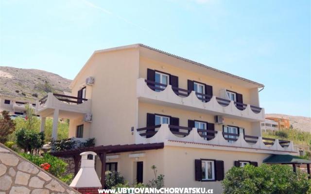 Apartamenty Valentić - nocleg eiland Pag Chorwacja