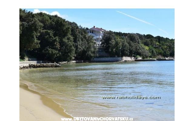 Dom Ana directly by the beach - nocleg eiland Rab Chorwacja
