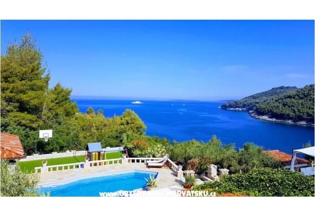 Kamienny dom-Villa Poplat - nocleg Vela Luka – Korcula Chorwacja
