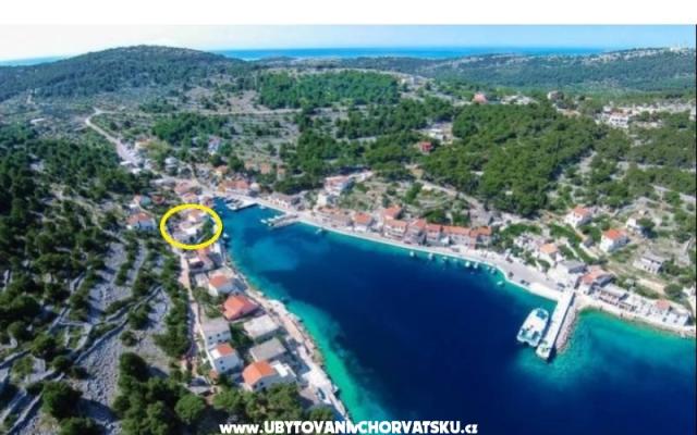 Apartament Zdenko - nocleg eiland Kaprije &amp; Zirje Chorwacja