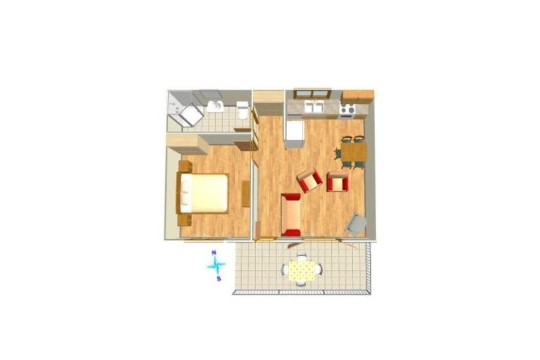 Apartament A4 Igrane – foto 12